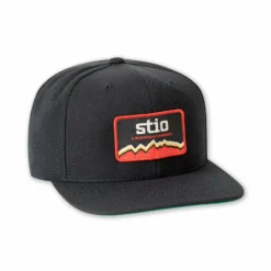 Flash Sale 😀 Stio A Mountain Company Hat ❤️ -Stio Sales Shop A Mountain Company Patch Trucker Hat Black Side