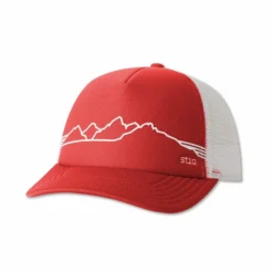 Flash Sale ⭐ Stio Teton Elevations Trucker ❤️ -Stio Sales Shop Ball Cap Hat Teton Elevations Trucker Red b85c7c27 9012 43c1 a39b f2424bcaca2d