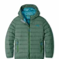 Discount 👏 Stio Kids' Hometown Down Hooded Jacket 🧨 -Stio Sales Shop K Hometown Down Hooded Jacket Treeline Green