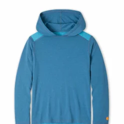 Promo 😀 Stio Kids' Divide Hooded Pullover ❤️ -Stio Sales Shop Kids Divide Hooded Pullover Sturdy Blue Heather