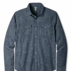 Best Pirce ⌛ Stio Men's Ashton Chambray Shirt 😍