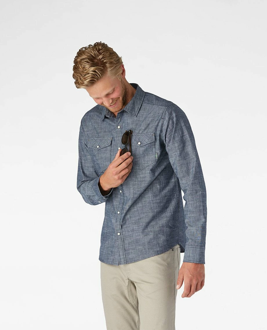Wholesale 🔥 Stio Men's Ashton Chambray Shirt - Past Season 😉 21 Wholesale 🔥 Stio Men's Ashton Chambray Shirt - Past Season 😉 - Image 21