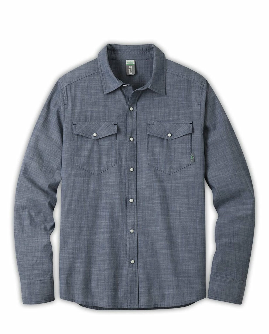 Wholesale 🔥 Stio Men's Ashton Chambray Shirt - Past Season 😉 19 Wholesale 🔥 Stio Men's Ashton Chambray Shirt - Past Season 😉 - Image 19