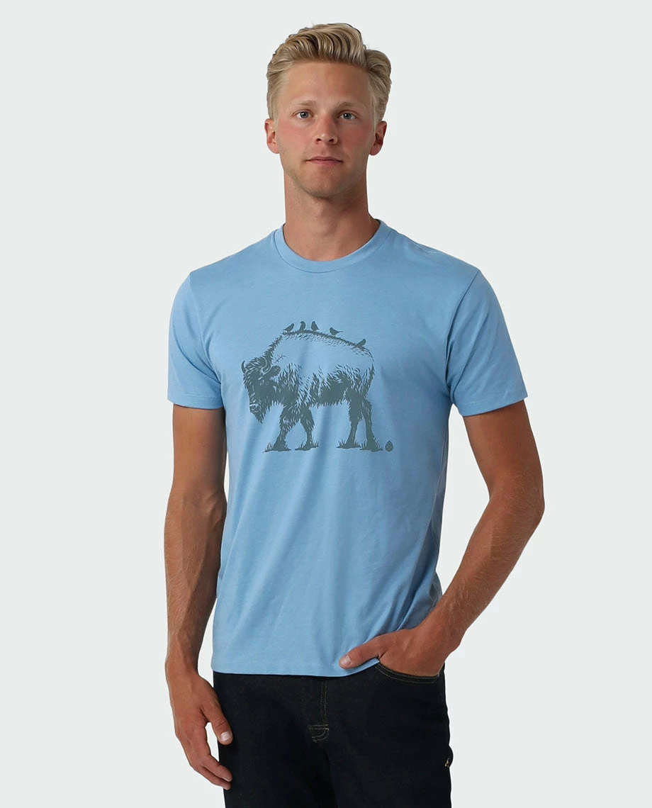 Budget ⭐ Stio Men's Bison Perch Tee ✔️ 3 Budget ⭐ Stio Men's Bison Perch Tee ✔️ - Image 3
