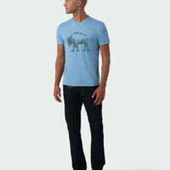 Budget ⭐ Stio Men's Bison Perch Tee ✔️ 10 Budget ⭐ Stio Men's Bison Perch Tee ✔️ -Stio Sales Shop M Bison Perch Tee Light Blue Heather 3