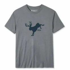 Promo 🧨 Stio Men's Bucking Jackalope Tee 🔔 -Stio Sales Shop M Bucking Jack Stone
