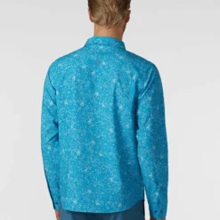 Budget ⭐ Stio Men's CFS Shirt 🥰 -Stio Sales Shop M CFS Shirt Rapid Blue Floral 3