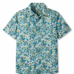 New 😀 Stio Men's Curtis Camp Shirt SS 😍