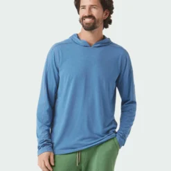 Discount ⌛ Stio Men's Divide Hooded Pullover ❤️ 17 Discount ⌛ Stio Men's Divide Hooded Pullover ❤️ -Stio Sales Shop M Divide Hooded Pullover Sturdy Blue Heather 3 Top