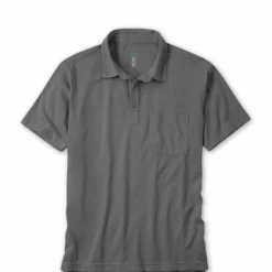 Buy 👍 Stio Men's Divide Polo 🤩 -Stio Sales Shop M Divide Polo Scorched Rock Heather