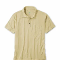 Buy 👍 Stio Men's Divide Polo 🤩 -Stio Sales Shop M Divide Polo Topo Tan Heather