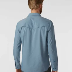 Top 10 💯 Stio Men's Eddy Guide Shirt LS ✔️ -Stio Sales Shop M Eddy Guide Shirt River Shimmer 5