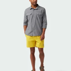 Promo 🥰 Stio Men's Eddy Shirt LS 😀 -Stio Sales Shop M Eddy Shirt LS Magnet 1 Full