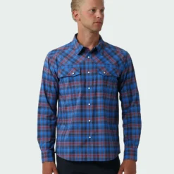 Promo 🥰 Stio Men's Eddy Shirt LS 😀 -Stio Sales Shop M Eddy Shirt LS Mulberry Plaid 1 4f927706 7390 4b3b b649 52ca11df46ab