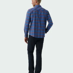 Promo 🥰 Stio Men's Eddy Shirt LS 😀 -Stio Sales Shop M Eddy Shirt LS Mulberry Plaid 5 be0efa44 1156 45f8 bb67 9528304398c5