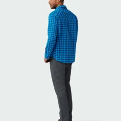 Promo 🥰 Stio Men's Eddy Shirt LS 😀 -Stio Sales Shop M Eddy Shirt LS Speedy Stream Check 2 Full