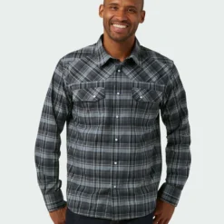 Promo 🥰 Stio Men's Eddy Shirt LS 😀 -Stio Sales Shop M Eddy Shirt LS Tap Shoe Plaid 1 daf4e110 a3de 4d2f bbcd 26501f447407