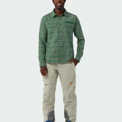 Hot Sale 🎁 Stio Men's Eddy Slope 🔔 Shirt ✔️ -Stio Sales Shop M Eddy Slope Shirt LS Thicket Plaid 5