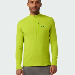 Promo ๐ Stio Men's Fremont Stretch Fleece Half Zip โค๏ธ 62 Promo ๐ Stio Men's Fremont Stretch Fleece Half Zip โค๏ธ -Stio Sales Shop M Fremont Stretch Fleece Half Zip Lime Zest 3 Top