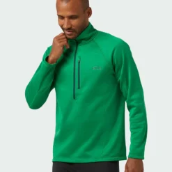 Hot Sale 😍 Stio Men's Gannett Peak Fleece Half Zip 🔔 -Stio Sales Shop M Gannett Peak Half Zip Bristlecone 1