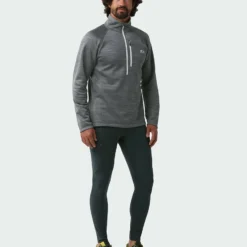 Hot Sale 😍 Stio Men's Gannett Peak Fleece Half Zip 🔔 -Stio Sales Shop M Gannett Peak Half Zip Cool Charcoal 3