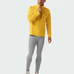 Hot Sale 😍 Stio Men's Gannett Peak Fleece Half Zip 🔔 -Stio Sales Shop M Gannett Peak Half Zip Pollen 1 Full