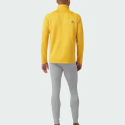Hot Sale 😍 Stio Men's Gannett Peak Fleece Half Zip 🔔 -Stio Sales Shop M Gannett Peak Half Zip Pollen 2 Full