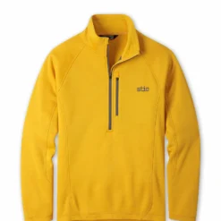 Hot Sale 😍 Stio Men's Gannett Peak Fleece Half Zip 🔔 -Stio Sales Shop M Gannett Peak Half Zip Pollen