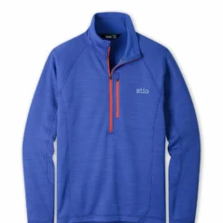 Hot Sale 😍 Stio Men's Gannett Peak Fleece Half Zip 🔔 -Stio Sales Shop M Gannett Peak Half Zip Skyline