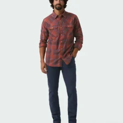Best Sale 🧨 Stio Men's Hayden 🎉 Shirt ✔️ -Stio Sales Shop M Hayden Shirt Roasted Beet Plaid 4