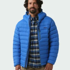 Buy ❤️ Stio Men's Hometown Down Hooded Jacket 🎉 -Stio Sales Shop M Hometown Down Hooded Jacket Alpine Lake 1