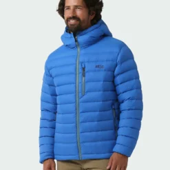Buy ❤️ Stio Men's Hometown Down Hooded Jacket 🎉 -Stio Sales Shop M Hometown Down Hooded Jacket Alpine Lake 2