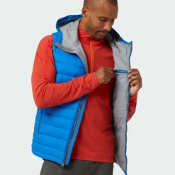 Cheapest ⌛ Stio Men's Hometown Down Hooded Vest ✨ -Stio Sales Shop M Hometown Down Hooded Vest Alpine Lake 2