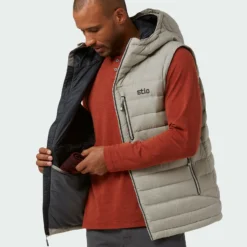 Cheapest ⌛ Stio Men's Hometown Down Hooded Vest ✨ -Stio Sales Shop M Hometown Down Hooded Vest Talus 3