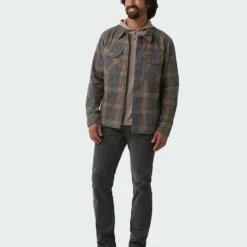 Flash Sale ✨ Stio Men's Hutkeeper Flannel 🎉 Shirt 🥰 -Stio Sales Shop M Hutkeeper Flannel Shirt Bourbon Plaid 4