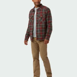Flash Sale ✨ Stio Men's Hutkeeper Flannel 🎉 Shirt 🥰 -Stio Sales Shop M Hutkeeper Flannel Shirt Magnet Plaid 4