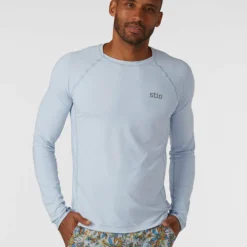 New ✨ Stio Men's Hylas Crew LS ❤️ 29 New ✨ Stio Men's Hylas Crew LS ❤️ -Stio Sales Shop M Hylas Crew LS Misty Cloud 1