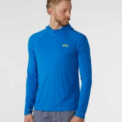 Discount ✨ Stio Men's Hylas Hooded Pullover ⌛ 34 Discount ✨ Stio Men's Hylas Hooded Pullover ⌛ -Stio Sales Shop M Hylas Hooded Pullover Blue Jolt 1