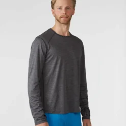 New 🛒 Stio Men's Icefloe Tech Tee LS 🔔 -Stio Sales Shop M Icefloe Tech Tee LS Scorched Rock 1