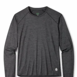 New 🛒 Stio Men's Icefloe Tech Tee LS 🔔 -Stio Sales Shop M Icefloe Tech Tee LS Scorched Rock