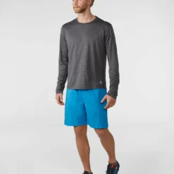 New 🛒 Stio Men's Icefloe Tech Tee LS 🔔 -Stio Sales Shop M Icefloe Tech Tee LS Scorched Rock 3