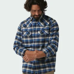 Cheap 🔥 Stio Men's Junction Midweight Flannel Shirt 💯 50 Cheap 🔥 Stio Men's Junction Midweight Flannel Shirt 💯 -Stio Sales Shop M Junction Midweight Flannel Shirt Alpine Lake Plaid 2