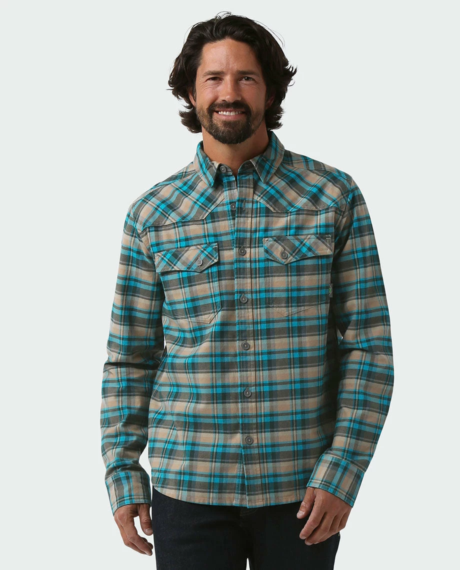 Cheap 🔥 Stio Men's Junction Midweight Flannel Shirt 💯 2 Cheap 🔥 Stio Men's Junction Midweight Flannel Shirt 💯 - Image 2