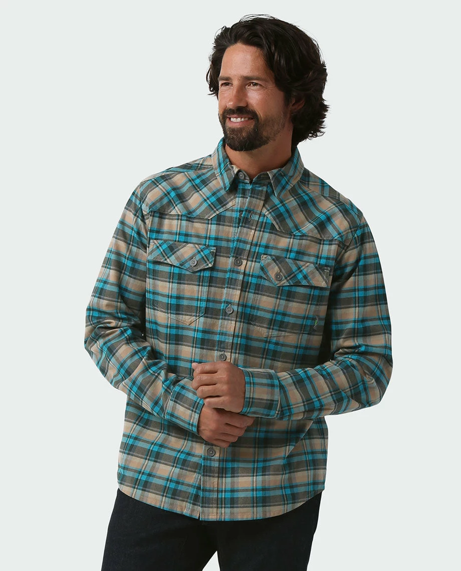 Cheap 🔥 Stio Men's Junction Midweight Flannel Shirt 💯 4 Cheap 🔥 Stio Men's Junction Midweight Flannel Shirt 💯 - Image 4