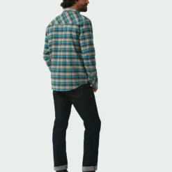 Cheap 🔥 Stio Men's Junction Midweight Flannel Shirt 💯 35 Cheap 🔥 Stio Men's Junction Midweight Flannel Shirt 💯 -Stio Sales Shop M Junction Midweight Flannel Shirt Deep Delta Plaid 5