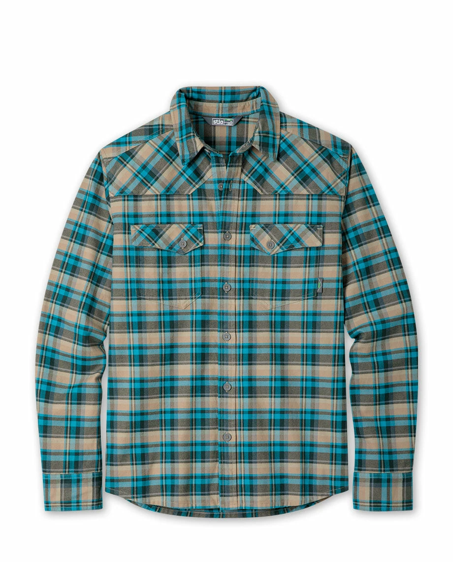 Cheap 🔥 Stio Men's Junction Midweight Flannel Shirt 💯 1 Cheap 🔥 Stio Men's Junction Midweight Flannel Shirt 💯