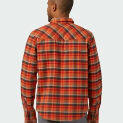 Cheap 🔥 Stio Men's Junction Midweight Flannel Shirt 💯 38 Cheap 🔥 Stio Men's Junction Midweight Flannel Shirt 💯 -Stio Sales Shop M Junction Midweight Flannel Shirt Risk Red Plaid 3