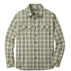 Promo ❤️ Stio Men's Lone Tree 😍 Shirt ✨ -Stio Sales Shop M Lone Tree Shirt Brush Green