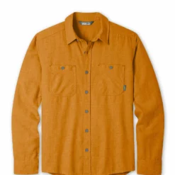 Top 10 😉 Stio Men's Miter Lightweight Flannel 👏 Shirt ✨ -Stio Sales Shop M Miter Lightweight Flannel Shirt Bourbon