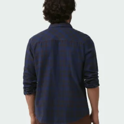 Top 10 😉 Stio Men's Miter Lightweight Flannel 👏 Shirt ✨ -Stio Sales Shop M Miter Lightweight Flannel Shirt Mulberry Plaid 2